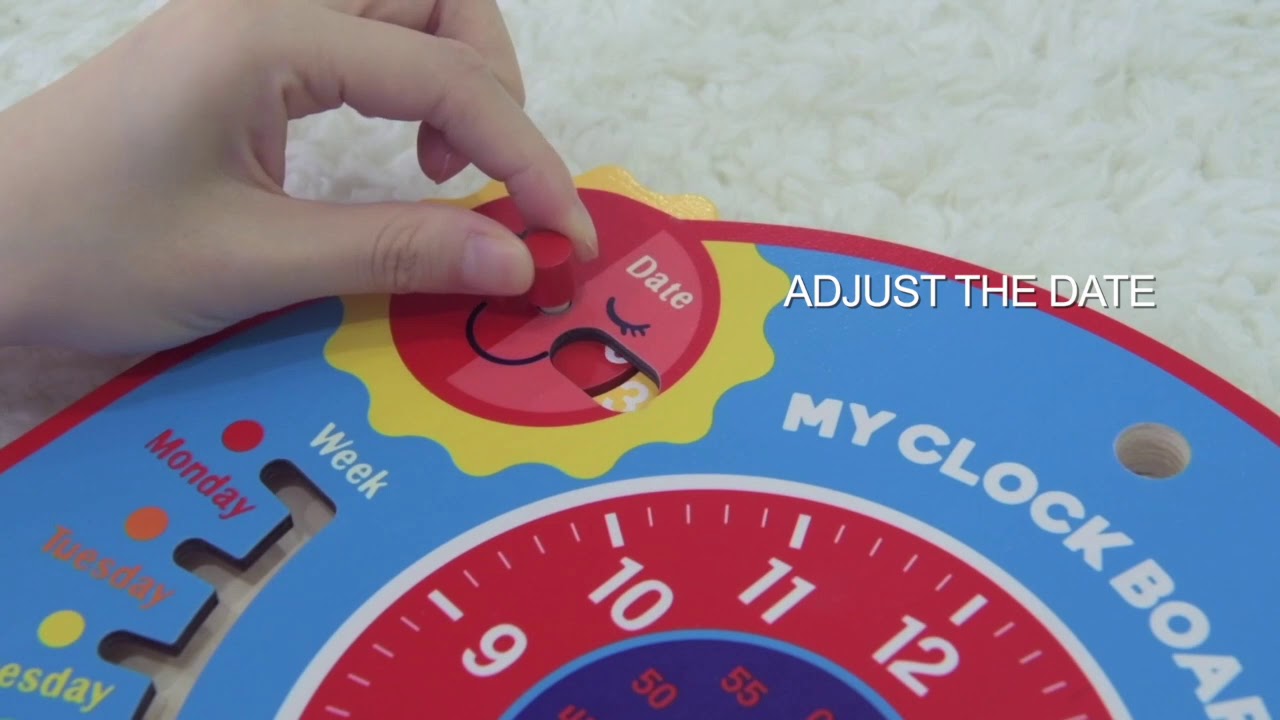 BeBe Kids Concept Store - Mideer My Clock Board