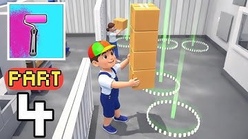 Flooring Master – Gameplay Walkthrough Part 4 – Build Perfect Floors Level by Level (iOS, Android)