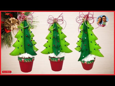 ?Cómo Hacer un ÁRBOL NAVIDEÑO, Alfiletero, Costurero, Dulcero, Vídeo en Vivo?