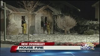 4 displaced after house fire in the Town of Harrison