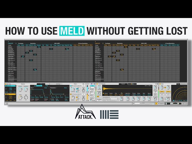 How to use MELD in Live 12 to make a track from scratch @Ableton class=