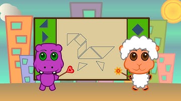 Tangram | 20 | Learn with ducktv | ducktv