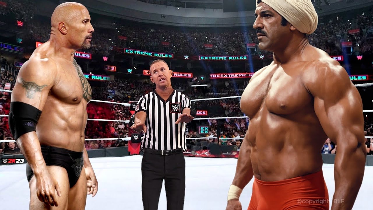 FULL SEGMENT - The Rock vs Dara Singh | Iron Man Match 2023 | WWE Dec 16, 2023