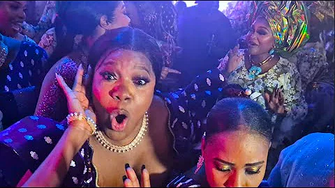 Toyin Abraham,Iyabo Ojo, Kie Kie & Laide Bakare Surround & Challenge Mercy Aigbe On The Dance Floor!