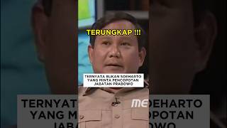 TERNYATA BUKAN SOEHARTO YANG MENCOPOT PRABOWO 😲