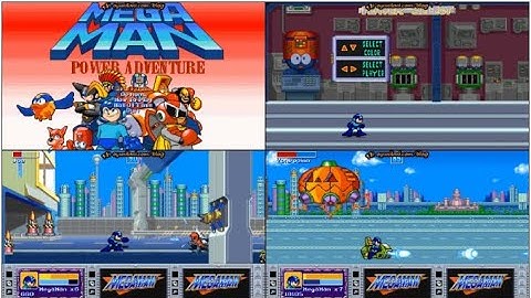 Mega Man Power Adventure - OPENBOR - Full game