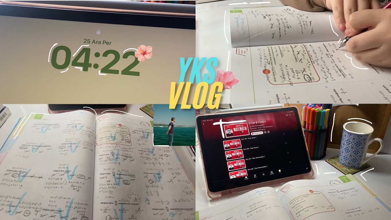 +6 saat: sabaha karşı türev?, ayt günü…||yks vlog #yks2026 