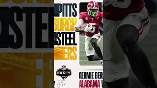 Steelers new wide receiver. #steelers #nfldraft #youtubeshorts