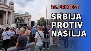 #16 protest 'Srbija protiv nasilja' - drugi govor