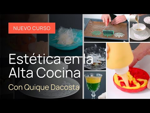 Aprende del maestro de la Alta Cocina, Qique Dacosta