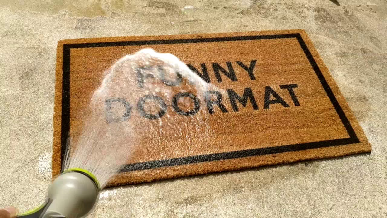 How to Clean a Doormat