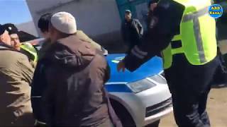 Дунгане против казахских полицейских в Масанчи