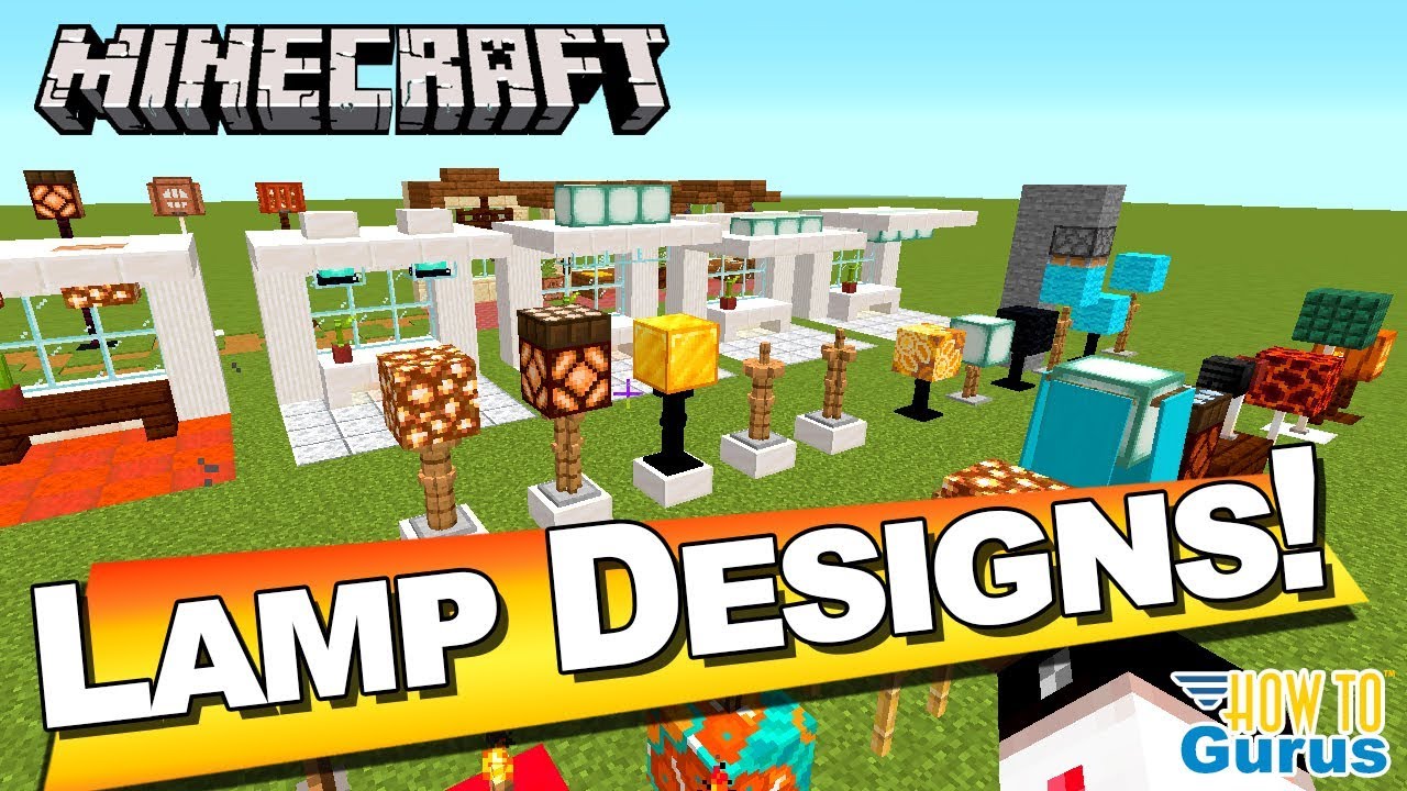 How You Can Make 50 Different Minecraft Lighting and Cool Lamp Designs