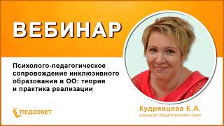 Психолого-педагогическое сопровождение инклюзивного образования в ОО: теория и практика реализации