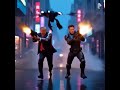 Trump & Musk’s Final Stand: Cyber Showdown in Neon City ⚡🔫