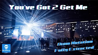 You've Got 2 Get Me (Gitadora Master) Drum Notation Fully Extracted | 完整鼓谱 | 完全ドラムスコア