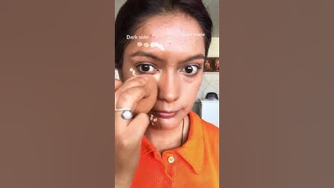 Try to fix the wrong shade foundation #makeup #makeuphacks #tutorials #foundation