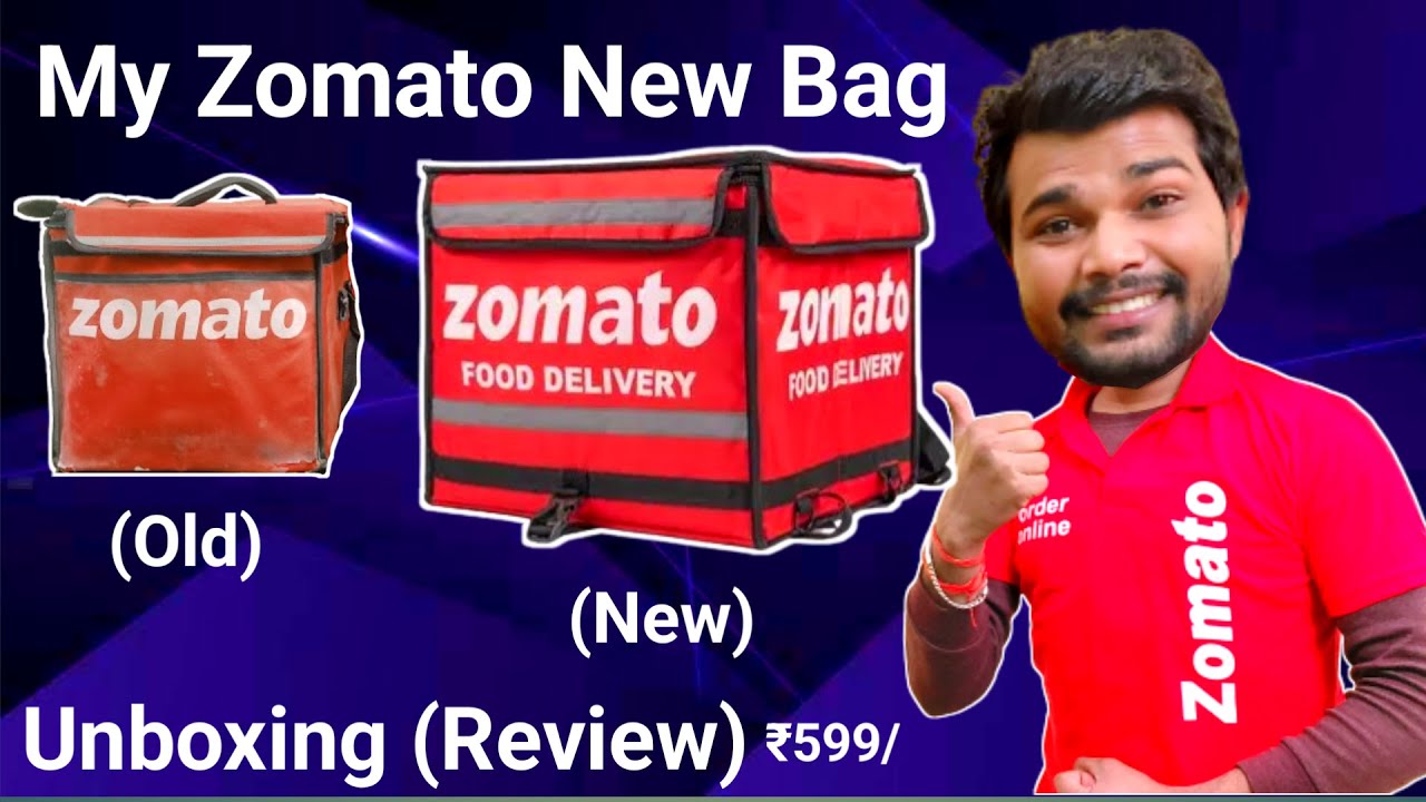 Zomato Delivery Bag Unboxing video 2022 - YouTube