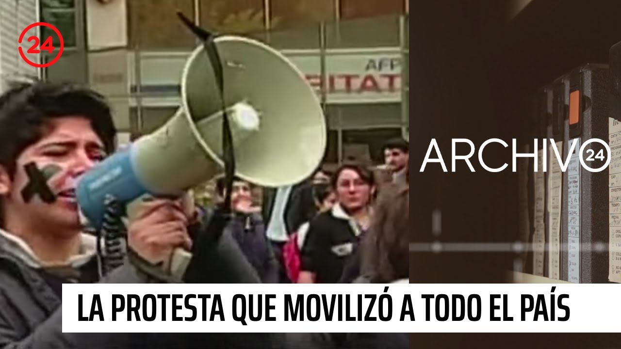 Archivo 24: A 15 años de la protesta que movilizó a todo el país | 24 Horas TVN Chile
