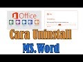 cara uninstall word windows 10