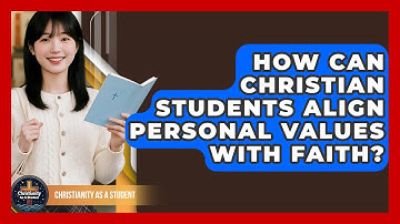 How Can Christian Students Align Personal Values With Faith? - Christianity As A Student