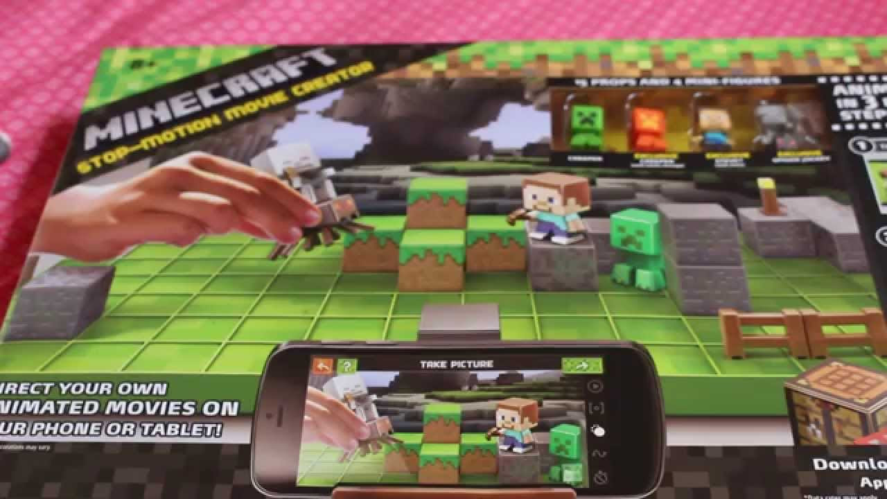 Minecraft Stop Motion Kit Review - YouTube