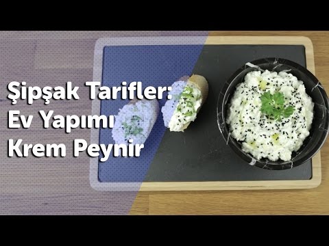 Şipşak Tarifler: EV YAPIMI KREM PEYNİR Nasıl Yapılır? | Merlin Mutfakta Yemek Tarifleri