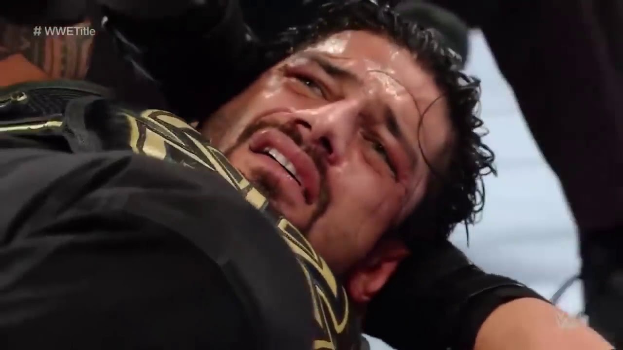 WWE Raw 6 June 2019 Roman Reigns vs Aj Styles 2