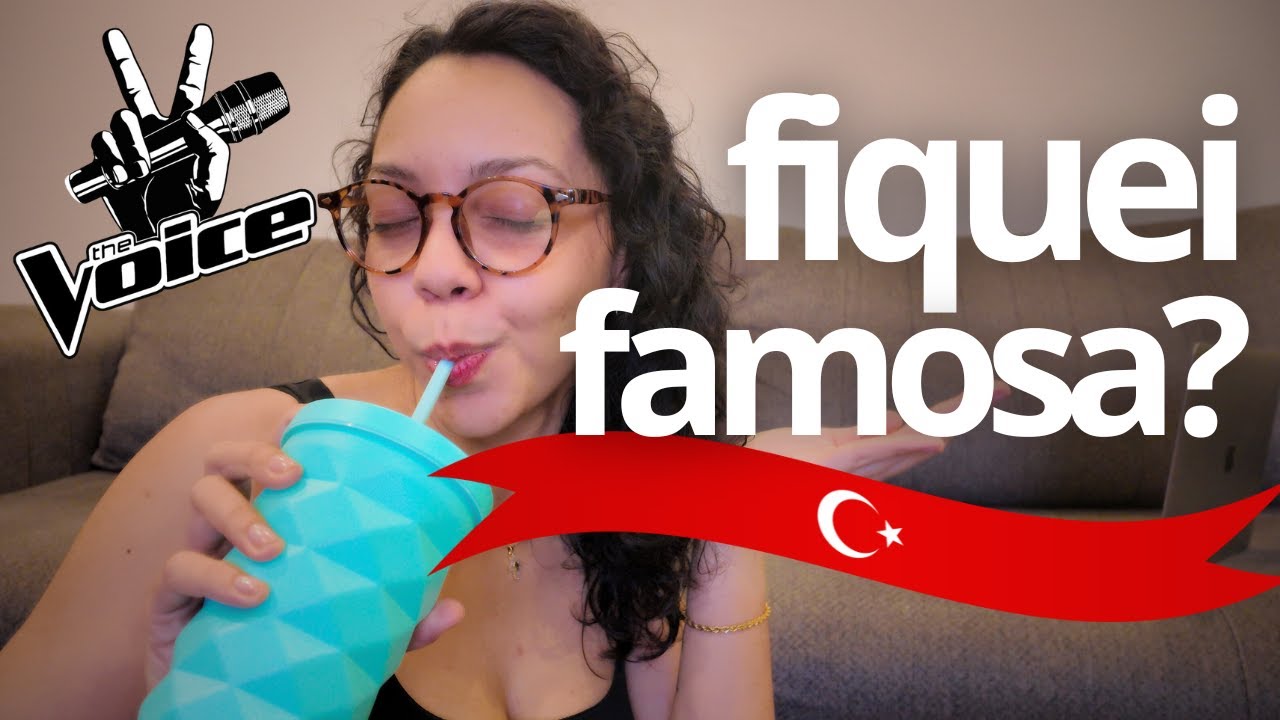 Fiquei FAMOSA NA TV TURCA? Minha História no The Voice Turquia | Andy da Turquia