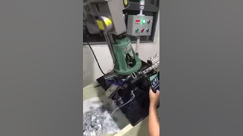 Drilling & Tapping Machine With Aumated Parts Feeding System