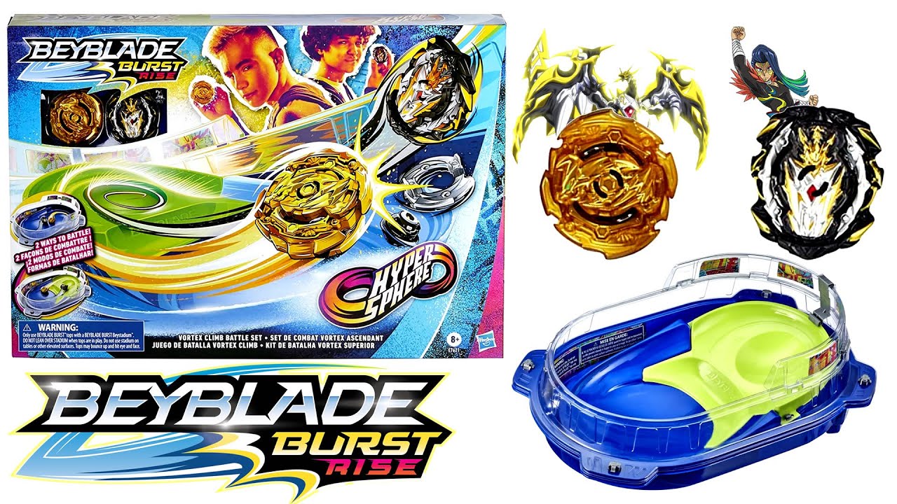 BEYBLADE BURST Be the One Series: Episode 8: Vertical Drop Battle Set  Review 