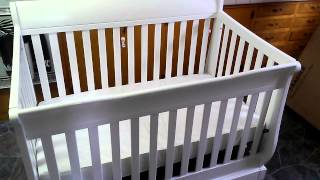 The Graco Maple Ridge 4-in-1 Fixed Side Convertible Crib (in white) is definitely a very nice crib. Not only is it solid and sturdy, it 