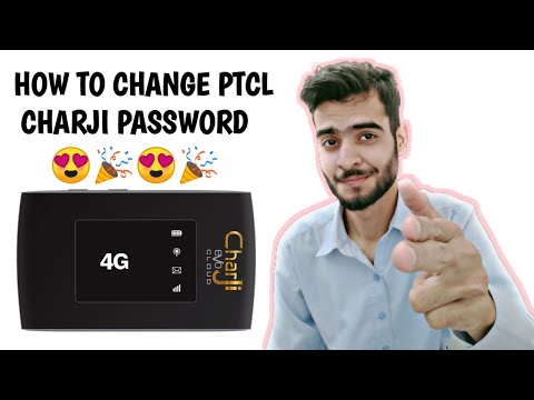 How to change Ptcl Charji Device Password