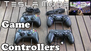 Tesla Model 3 - Game Controllers
