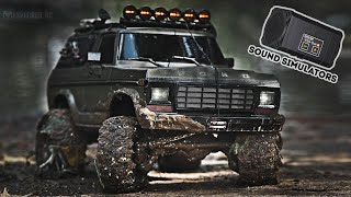 Ess Dual Sound Simulator Best Rc Sound Kit Military Bronco In Mud