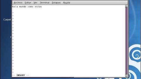 Comandos Basicos del Editor Vi
