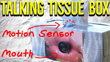 I Built A Robot Tissue Box (it has lips) | Michael Reeves Type Project