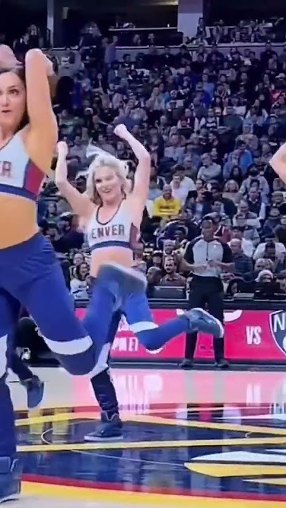 ▶️ Nuggets Dancers Bring It 💙💛 Denver Nuggets NBA Basketball
