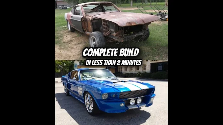 1967 Custom Mustang Fastback - COMPLETE BUILD - less than 2 minutes