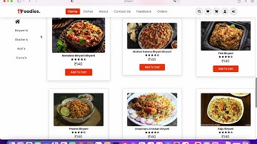 Food Delivery System | HTML | CSS | JavaScript