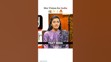 Her Vision ✨️🔥 | Srushti Jayant Deshmukh | UPSC Topper | IAS Interview