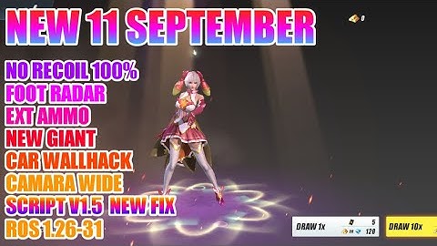 [NEW UPDATE] Assets Bypass And Character & Script V1.6 | NO RECOIL 100% & 1HIT RIFLE/SMG