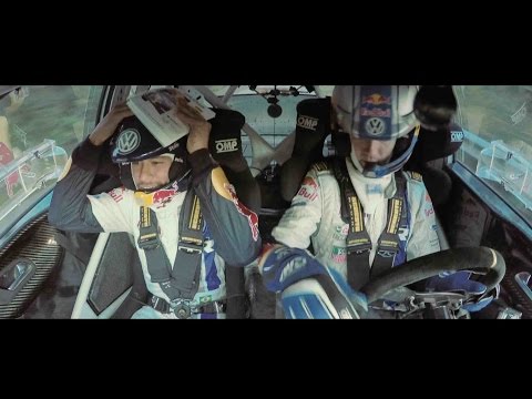 Neymar Attempts to Co-Pilot a Rally Car with Sébastien Ogier