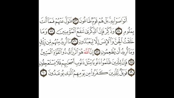 سورة الذاريات 8 القسم الثامن تكرار كيفي من .. أتواصوا به بل هم .. إلى .. يومهم الذي يوعدون