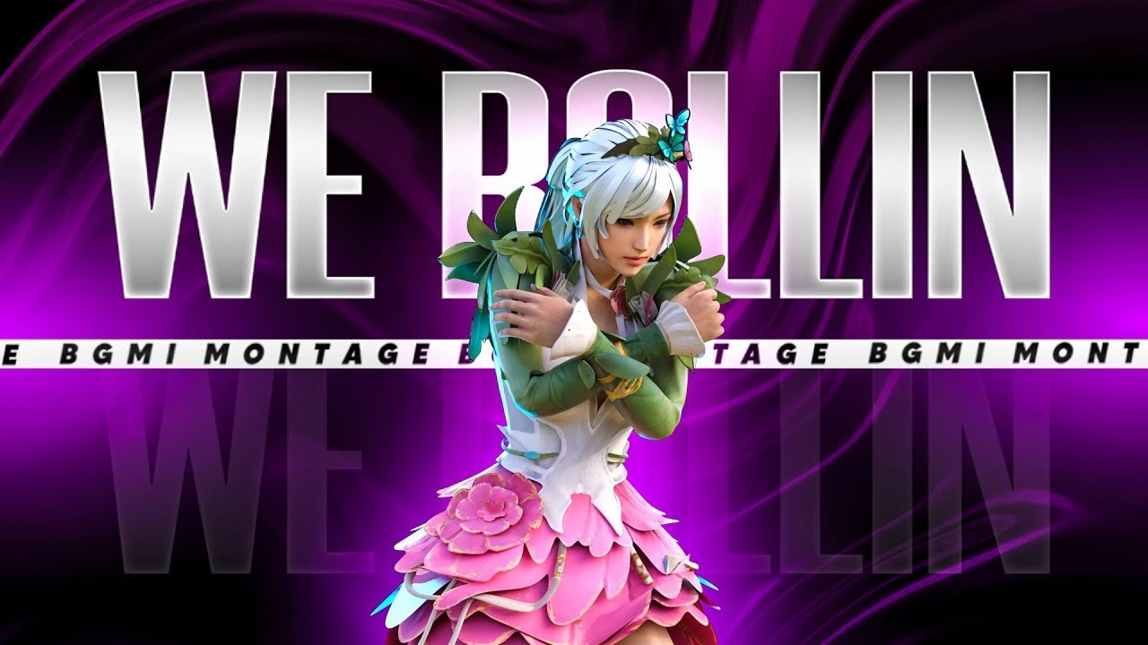 We rollin - Shubh Super Slowed Reverb | BGMI 4K 60fps Montage