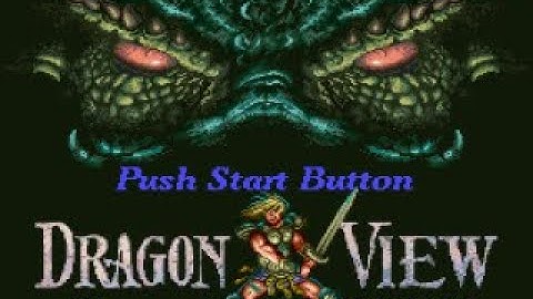 Dragon View - Super Nintendo - Start-Up - Opening - Title Screen - SNES