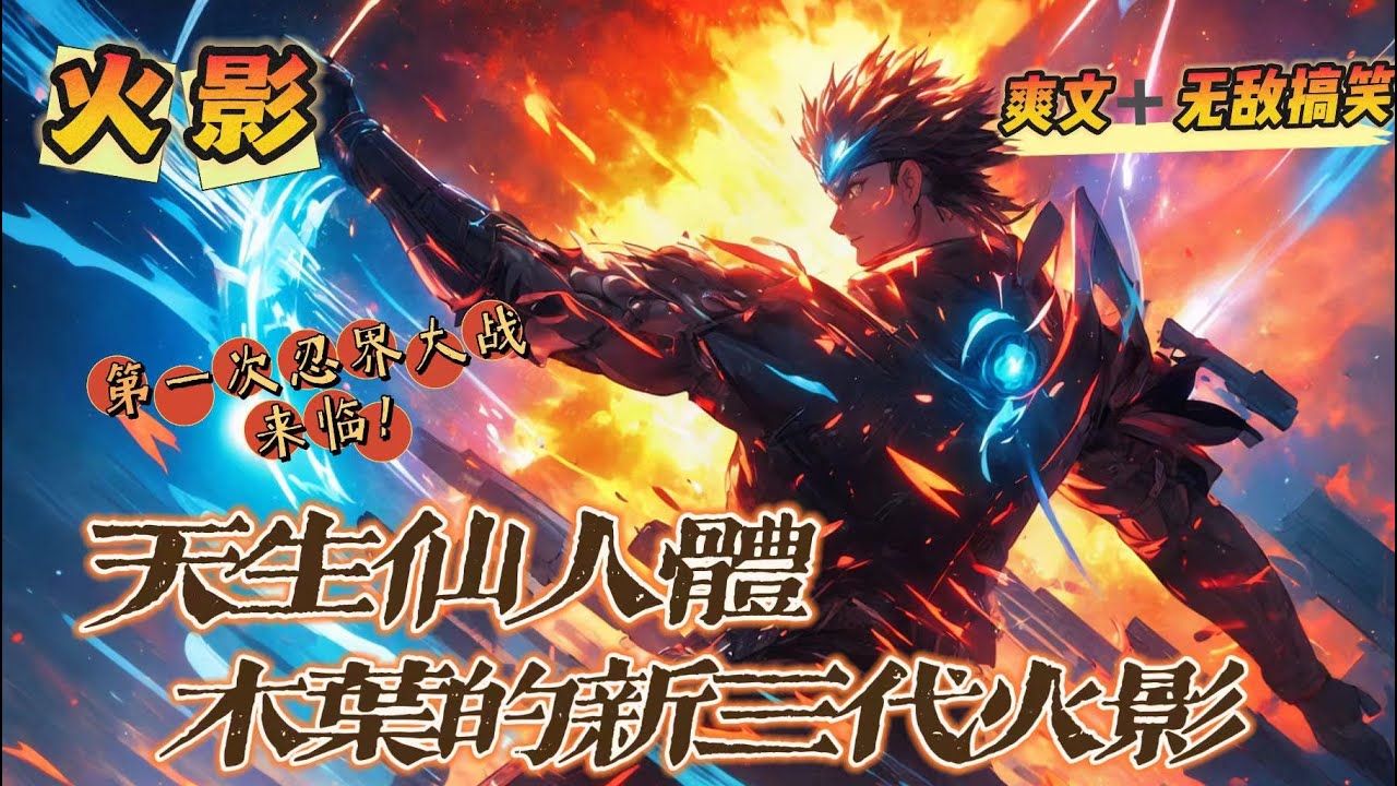 🔥《天生仙人體，木葉的新三代火影》第1-150話：穿越成木葉忍者村一個普通忍者家族的遺孤，意外得到仙人體!此時正是木葉八年，宇智波斑將走，千手柱間也將在幾年後殞命，第一次忍界戰役即將到來！