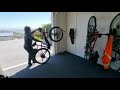 The demonstration of wall mounted bike racksthe game changer for the  vertical bicycle racks