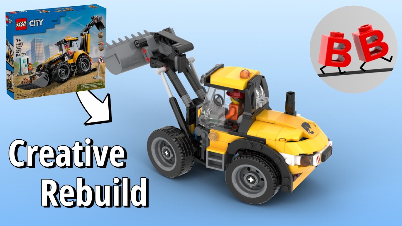 LEGO MOC-269908 60480: Elephant Wheel Loader by sebbl