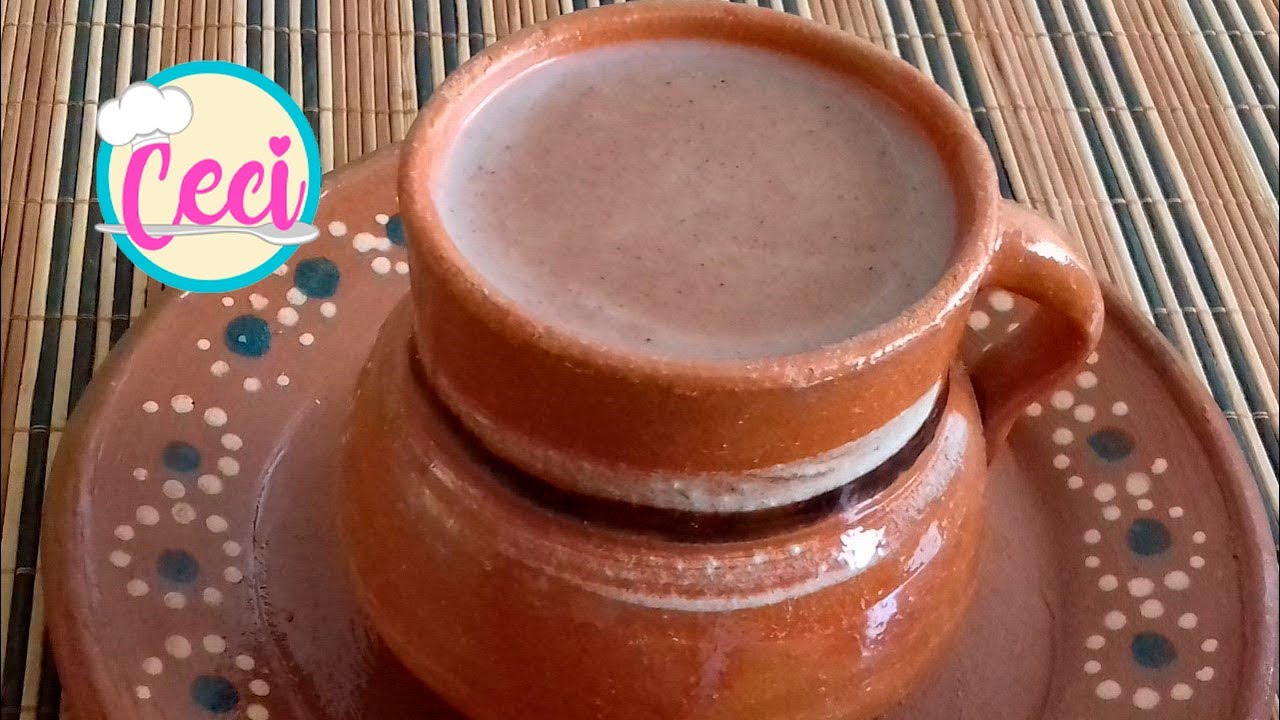 Como hacer champurrado con leche YouTube